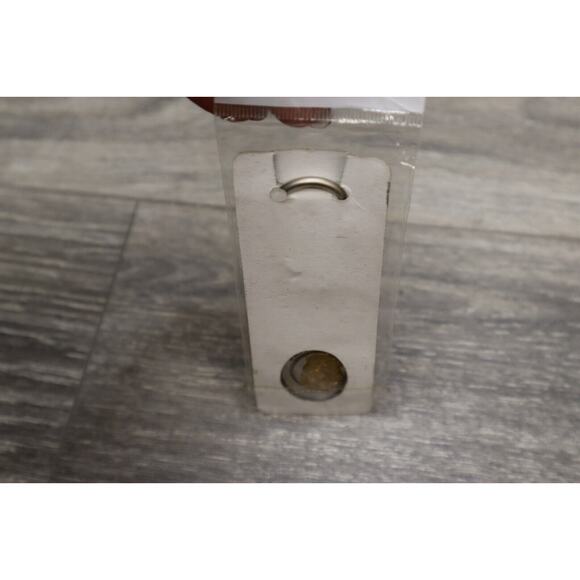 Jerusalem Jesus Mary Metal Keychain Silver Gold Locking Carabiner Screw Ring - Picture 6 of 10